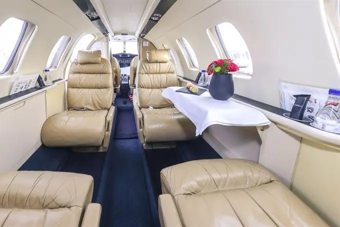 Cessna Citation CJ1 cabin