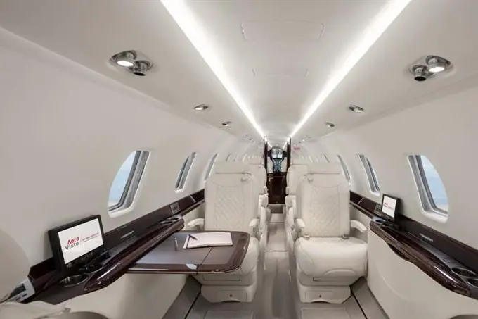 Cessna Citation Sovereign cabin