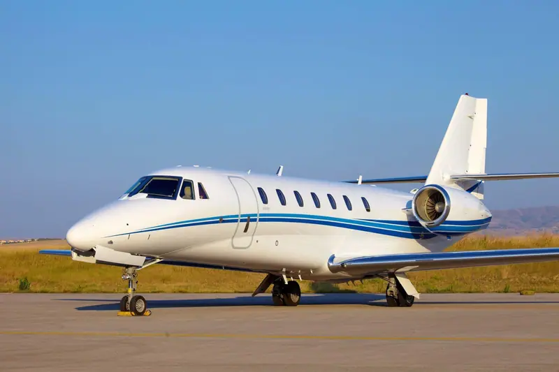 Cessna Citation Sovereign on the apron