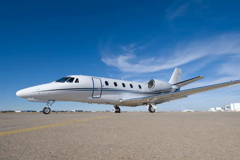 Cessna Citation XLS on the apron