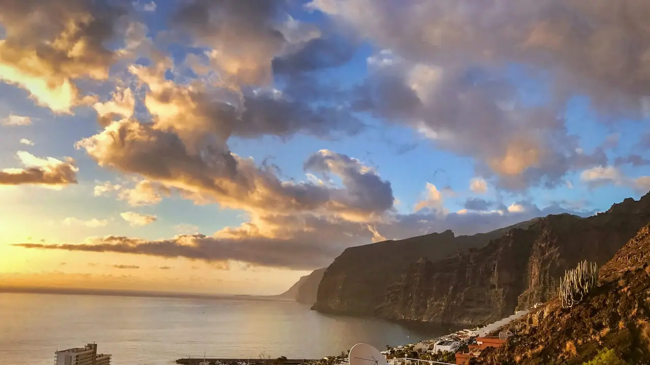 Cliffs in the Canary Islands