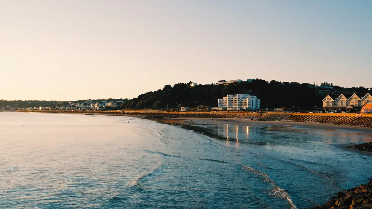 The Jersey coastline