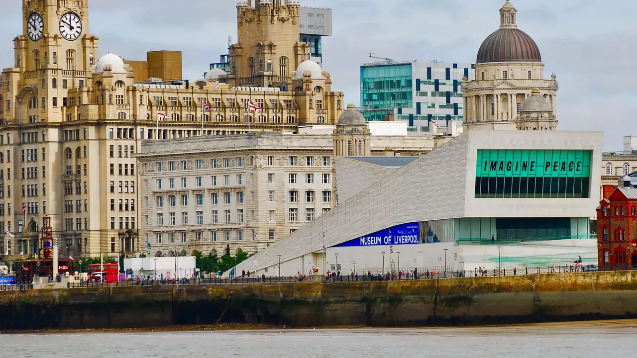 The Liverpool waterfront