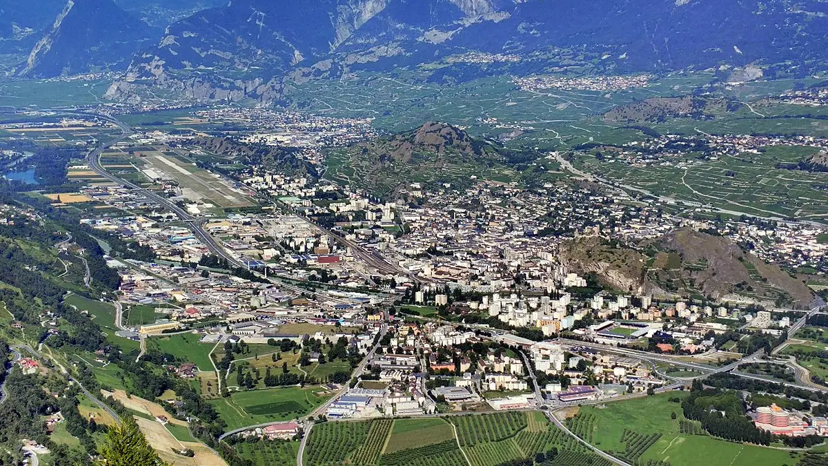Sion and the Rhône valley