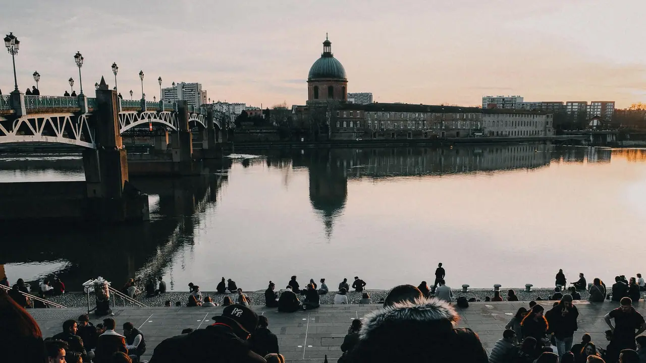 The River Garonne, Toulouse